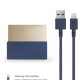 Докстанция Native Union Dock+ Lightning Midnight Blue/Gold (DOCK+-IP-CABLE-MAR)